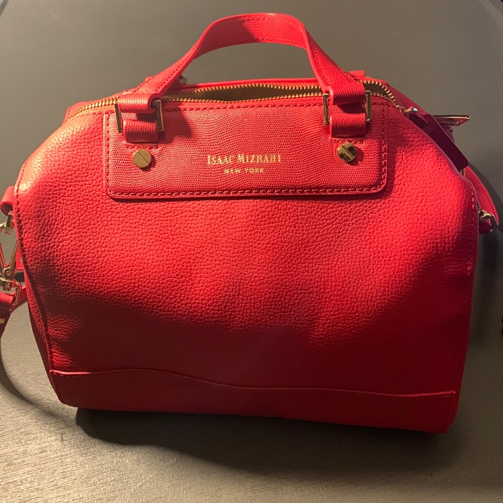 Isaac Mizrahi New Red Satchel